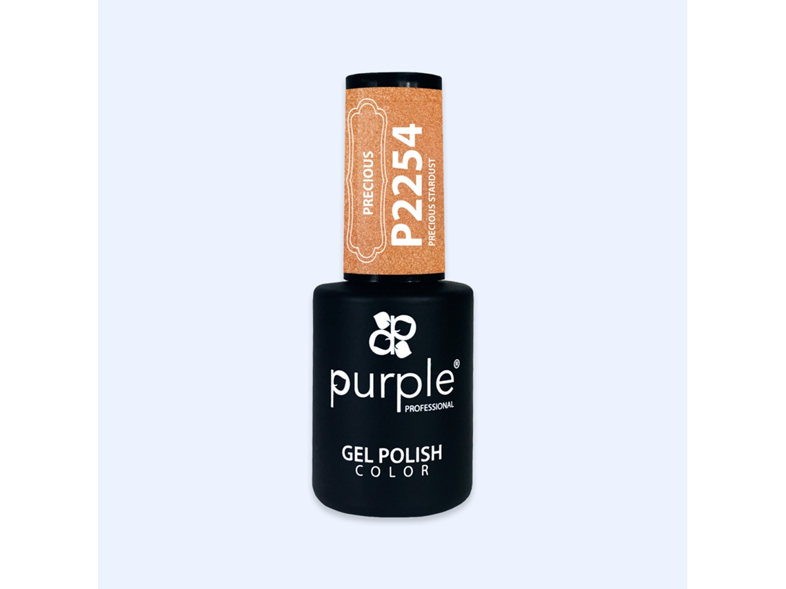 Verniz Gel Roxo Precious Stardust P2254