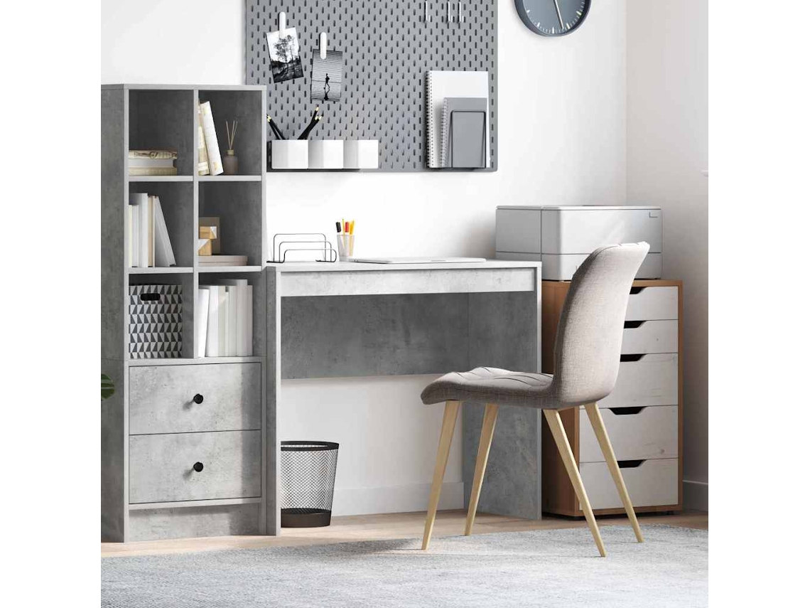 Vidaxl Mesa Cinzento 90 X 40 X 76 Cm