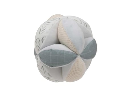 Bola Sensorial Poyet Motte Espírito Da Natureza Branca Ø 18 Cm Brinquedo Para Crianças A Partir De 3 Meses