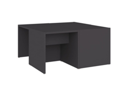 Coffee Table, Coffee Tables Vidaxl Cinzeto Madeira Processada (n/a)