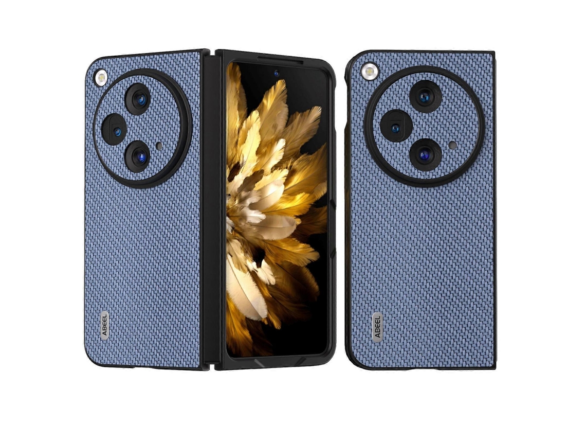 Capa Protetora Para Celular Com Textura De Fibra De Carbono Abeel