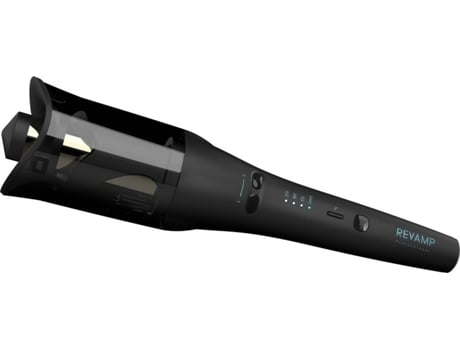 Modelador de cabelo REVAMP CL-2250-EU Progloss Hollywood Wave, Curl & Advanced Shine Automatic (170-210 ºC - 3 Níveis de temperatura)