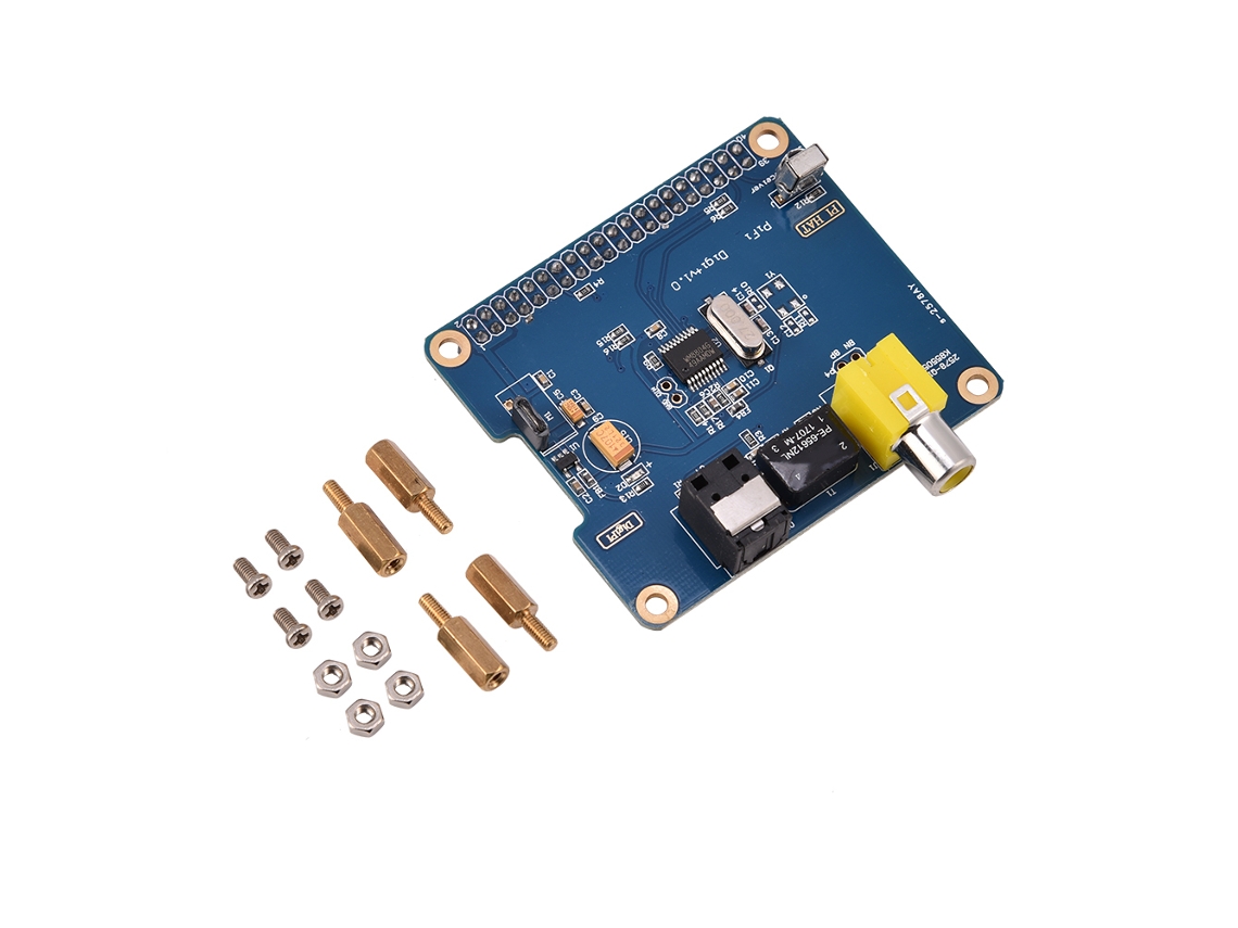 Placa de Som LAXISCREED I2s Hifi Raspberry Pi