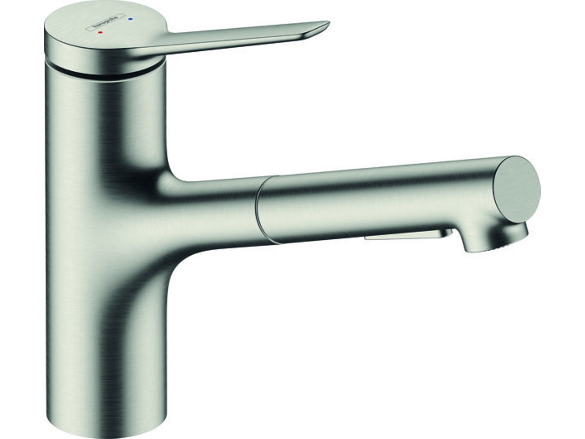 HANSGROHE Zesis Misturadora Monocomando de Cozinha, ComfortZone 150, 2 tipos de jato, projeção de 219 mm, 74800