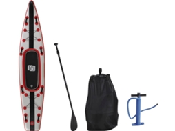 KIT Paddle HABITAT ET JARDIN Sup Wave K1 (Vermelho)