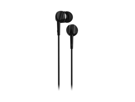 Auriculares MOTOROLA SOLUTIONS Motorola Sound  105  Internos com Fio Microfone Integrado Som Nítido Incl. 6 Pontas de Ouvido de Silicone Preto