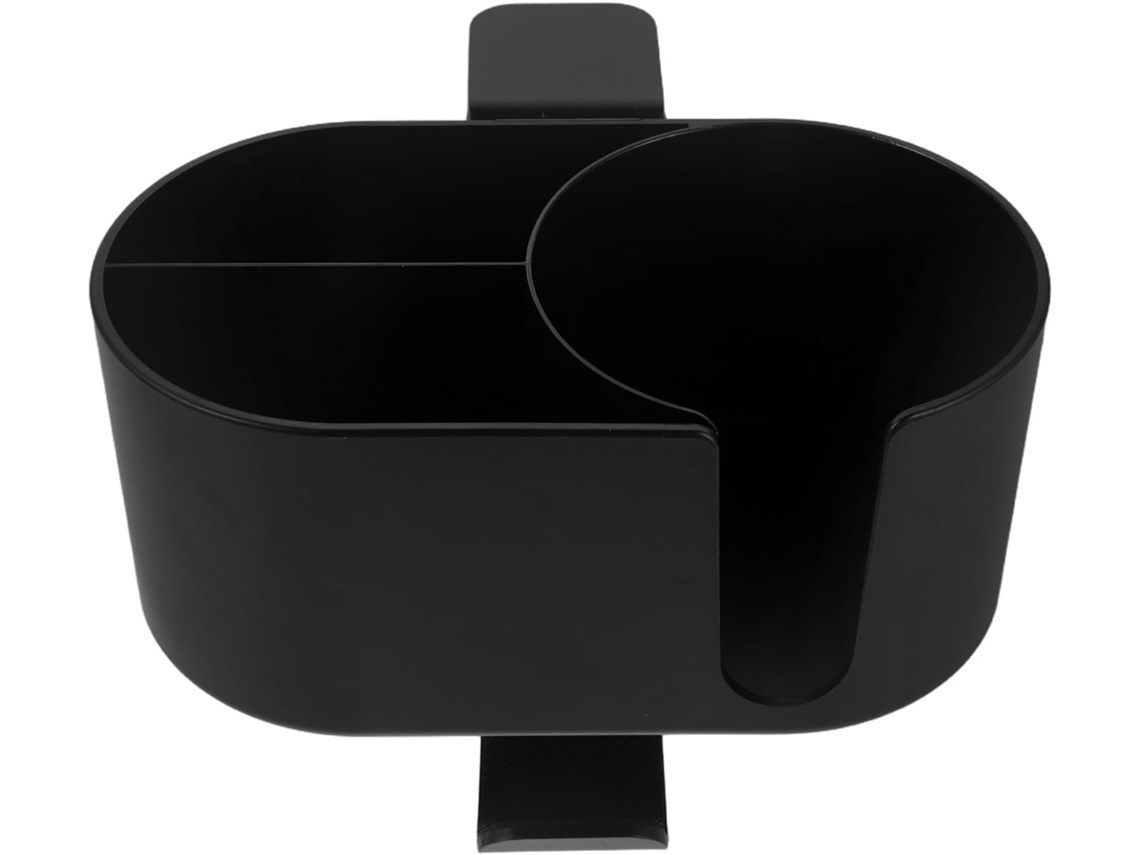 Organizador de Mesa Multifuncional Removível Stobaza na Cor Preta com Porta copos, Suporte para Fones Ouvido e