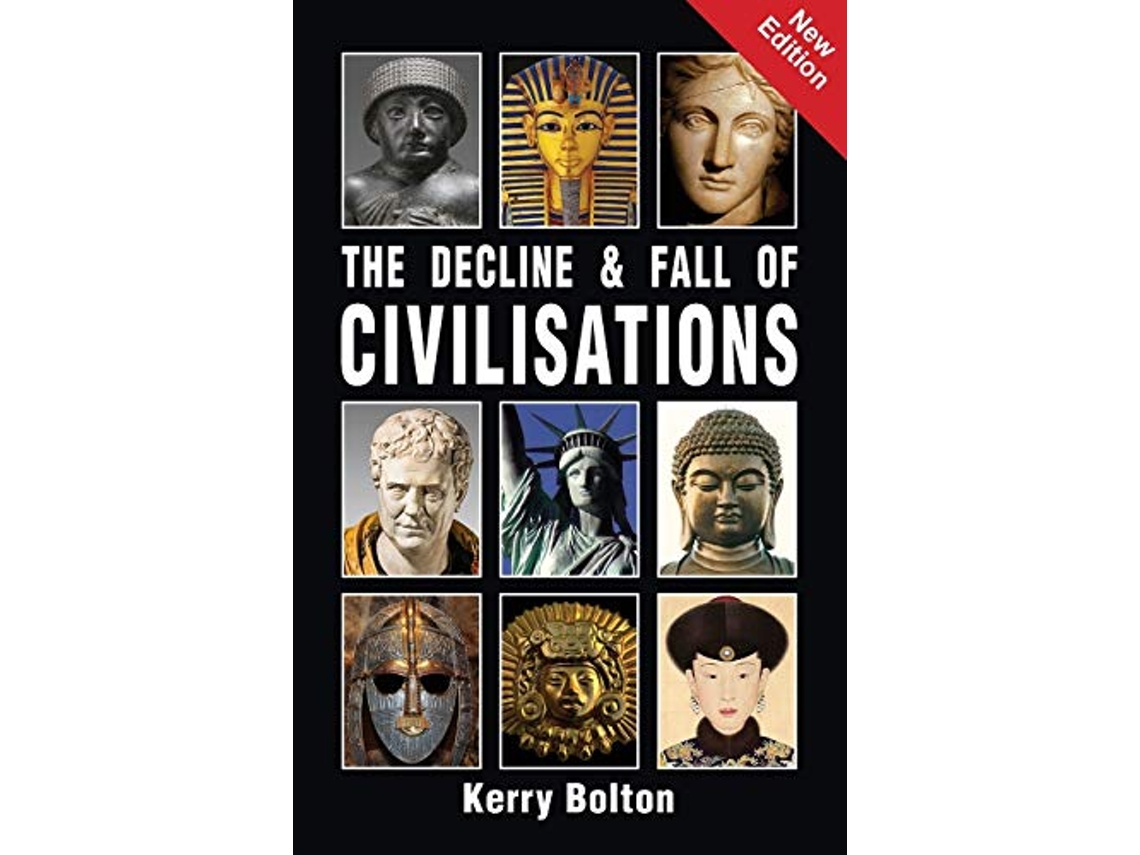 Livro The Decline and Fall of Civilisations de Kerry Bolton (Inglês)