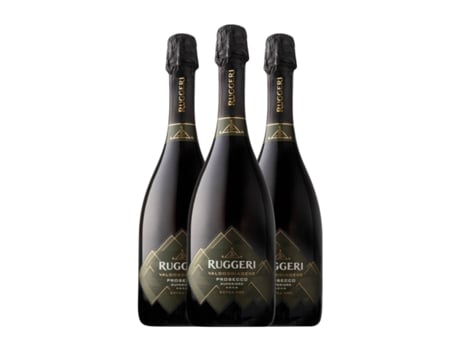 Espumante RUGGERI Extra Dry Extra Seco Prosecco di Valdobbiadene Superiore di Cartizze Sem Álcool (0.75 L - 3 Unidades)