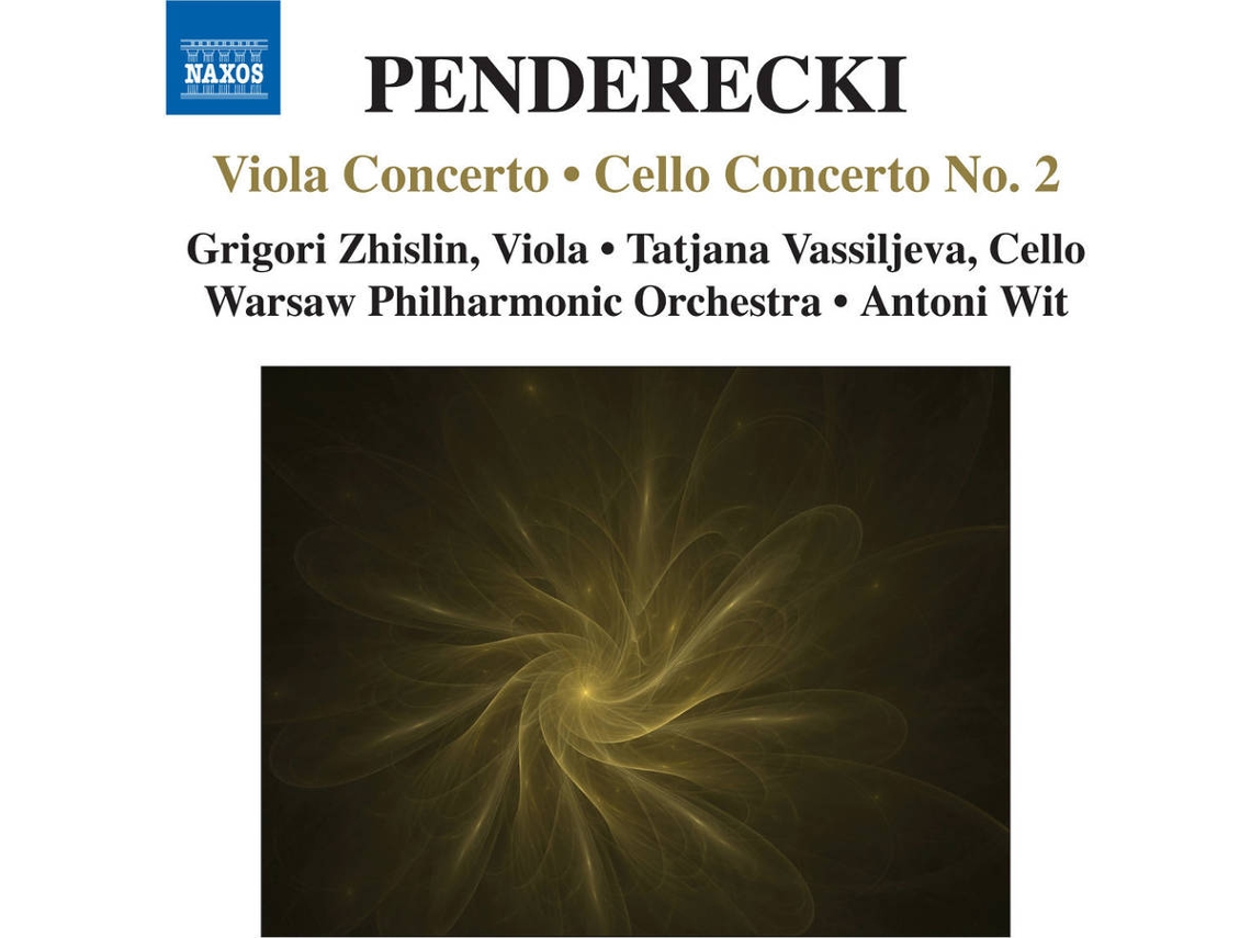CD Viola ConcertoCello Concerto No. 2