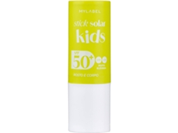 Protetor Solar Stick Rosto e Corpo Kids Verde Fps 50+ MYLABEL