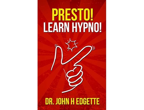 Livro Presto Learn Hypno de Dr John H Edgette (Inglês)