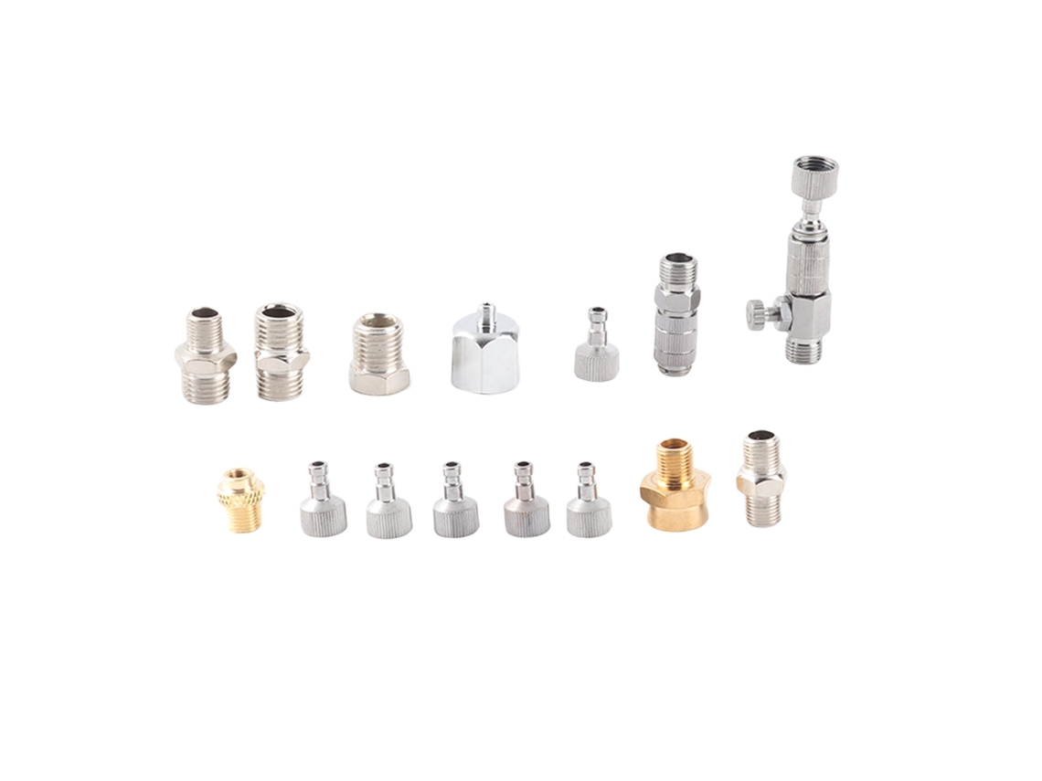 Conjunto De 15 Adaptadores De Aço Inox Para Pistola De Pulverização Laxiscreed