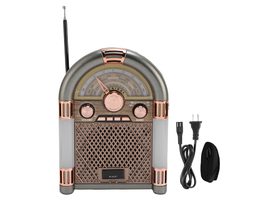 Radio Bluetooth LAXISCREED Am Sw Usb Micro Sd Recarregável