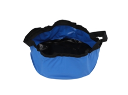 Balde Dobrável Com Alça, Recipiente De Água Leve De Pvc Dobrável Para Camping, Caminhadas E Pesca, 7,5 L, Azul Slowmoose
