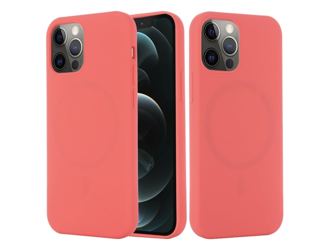 Capa De Silicone Com Magsafe Para Iphone 15 Pro Max - À Prova De Choque E Resistente A Quedas