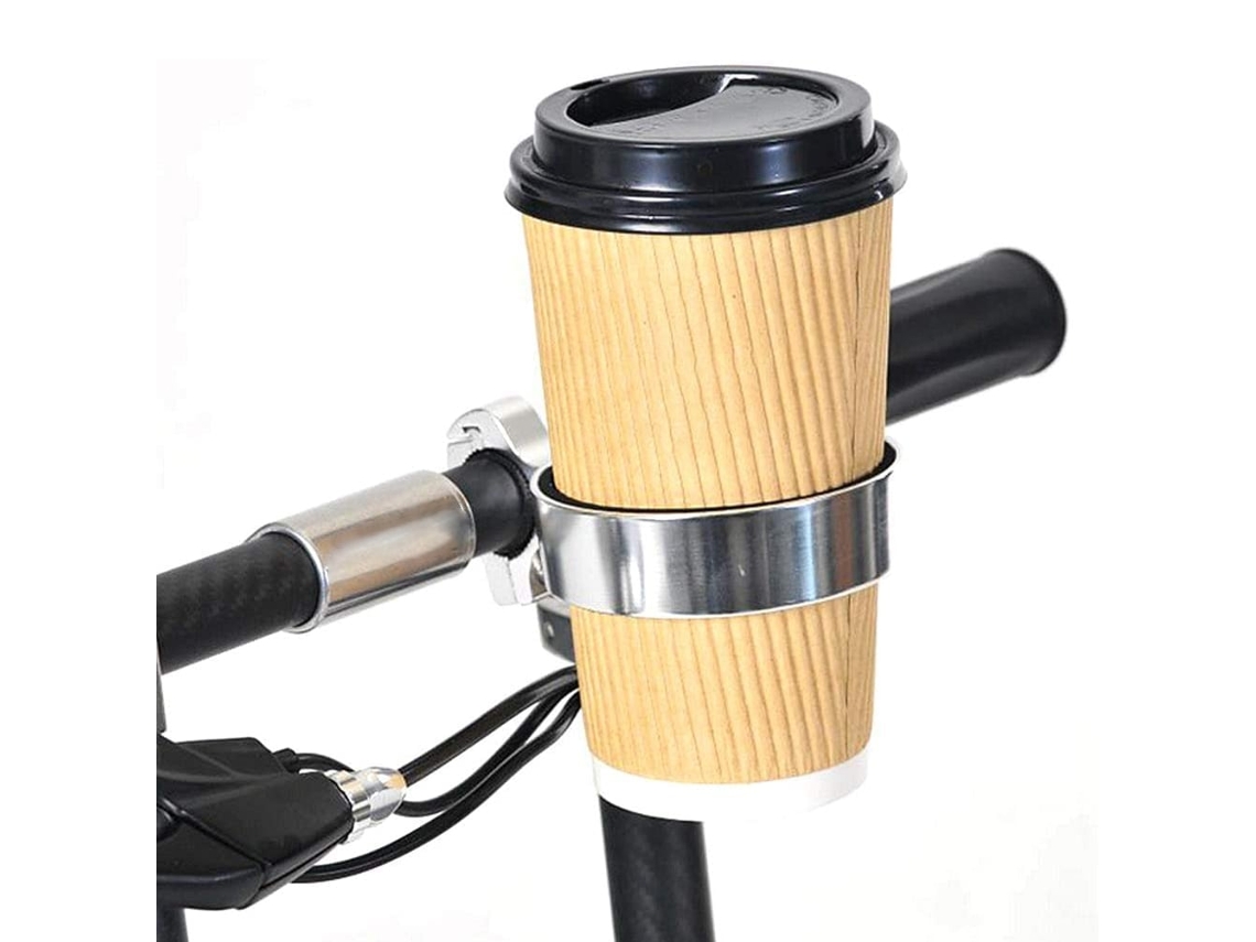 Porta copos Universal AQUAFORGE, liga de alumínio, café, para bicicletas, carrinhos de bebê, andadores, scooters e cadeiras de rodas