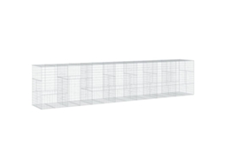 Gabion Basket, Gabion Baskets Vidaxl Prateado Ferro (700 X 100 X 150 Cm)