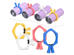 Pinça ajustável para Canecas de Sublimação 20 Oz Anti derrame Ferramenta Diy Rosa 2 Pack S/MARCA
