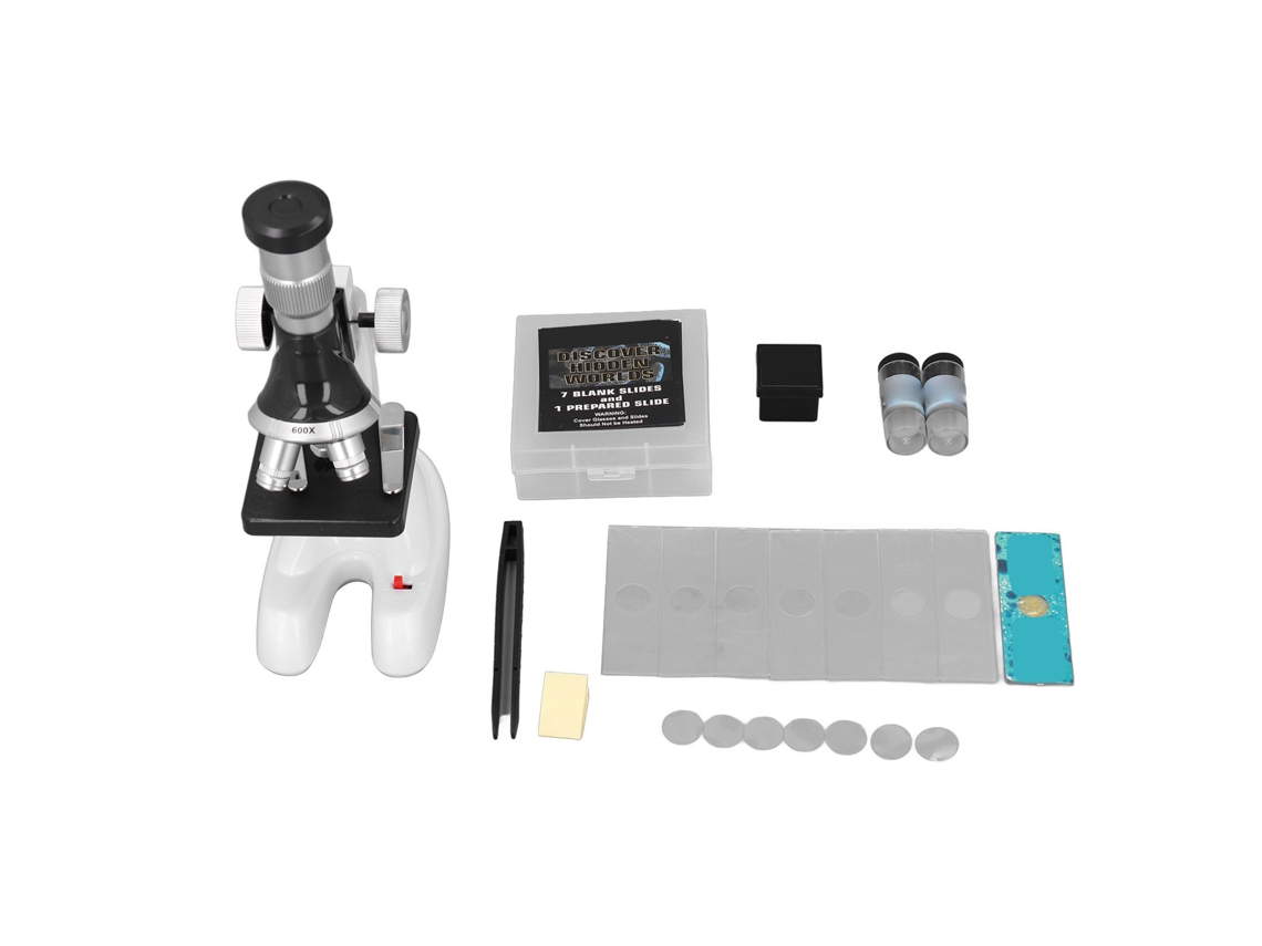 Mali kit de Microscópio Científico Infantil 1200x Magnificação Educação Exploração Científica