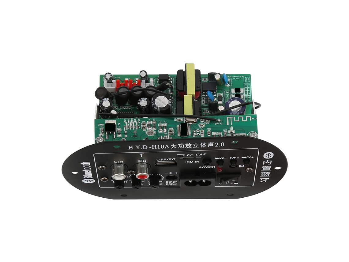Módulo Amplificador Áudio Carro Bluetooth 30-150w
