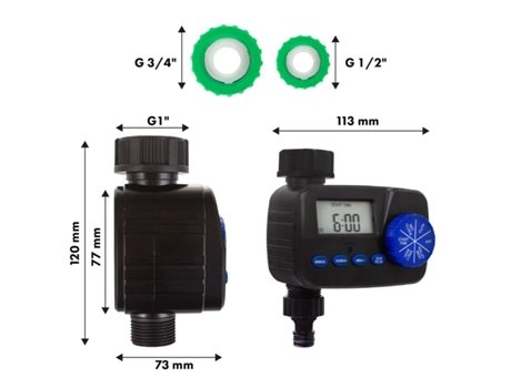 Temporizador para a Mangueira GREENBLUE Gb390