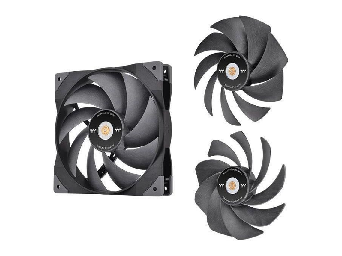 Ventilador de resfriamento preto TT THERMALTAKE 140Mm Gt14 Pc Tt Premium Edition - 1 pacote TT THERMALTAKE