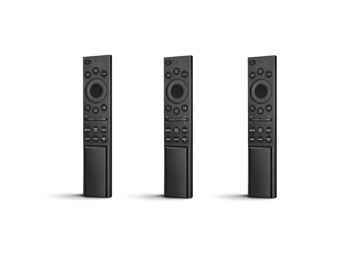 3x Controle Remoto Universal Para Smart Tv Samsung, Controle Remoto Infravermelho Com Prime Video, Samsung Tv Plus_glo