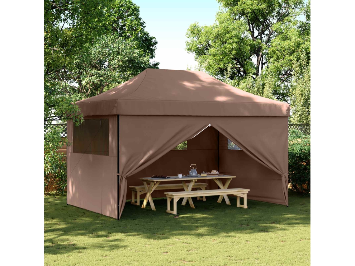 Vidaxl Tenda De Festa Castanho 292 X 440 X 315 Cm Tecido Oxford