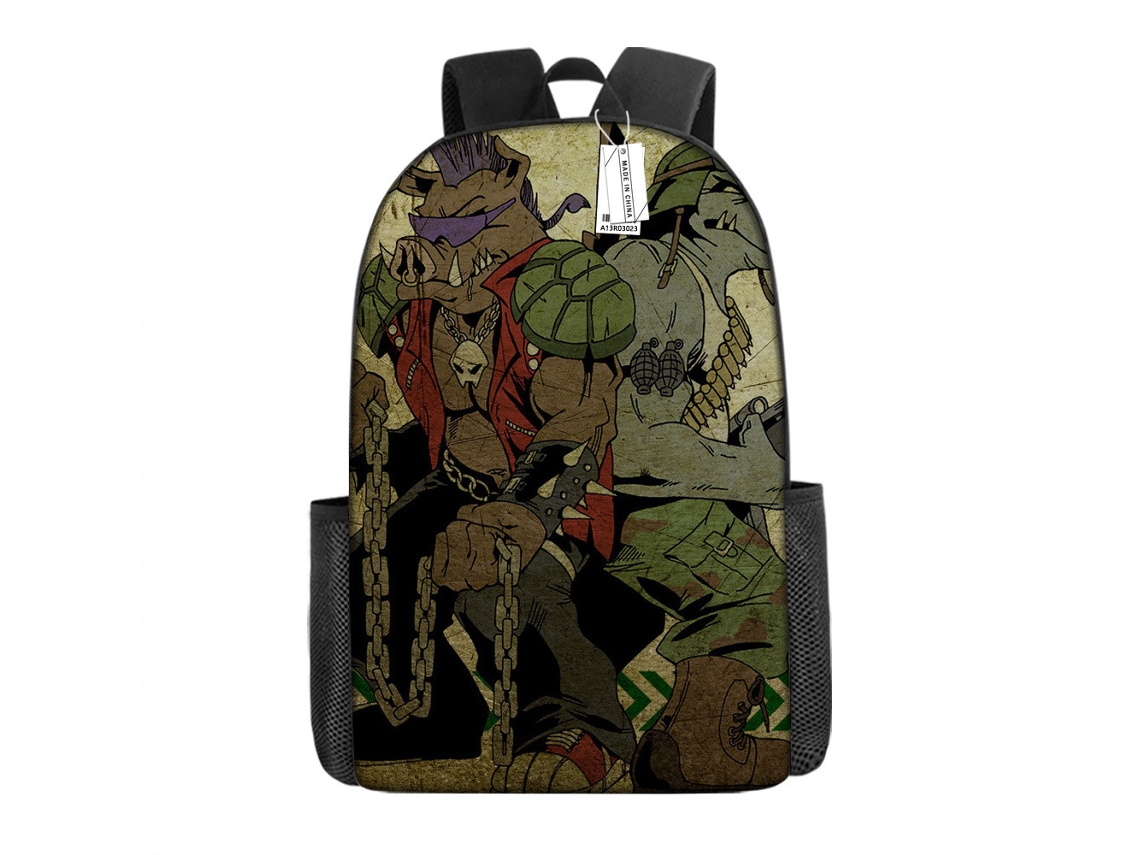 Mochila KOHREE Escolar de Grande Capacidade das Tartarugas Ninja Teenage Mutant