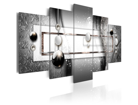 Quadro ARTGEIST Grey Symmetry (200x100)