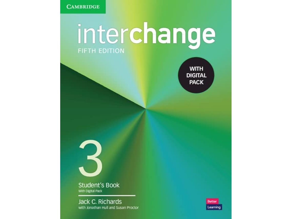 Livro Interchange 3 Sb With Digital Pack 5Th Ed de Jack C Richards (Inglês)