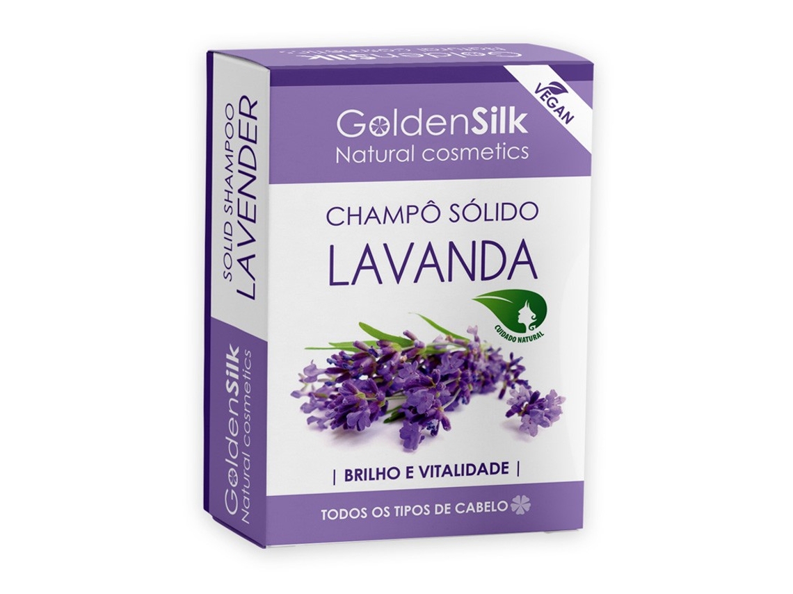 Champô Sólido Lavanda 100G Vegan GOLDENSILK