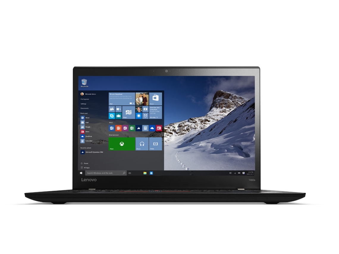 Portátil LENOVO Thinkpad t460s (Recondicionado Como Novo - CORE I5-6300U 2.40 GHZ - 240Gb SATA SSD)