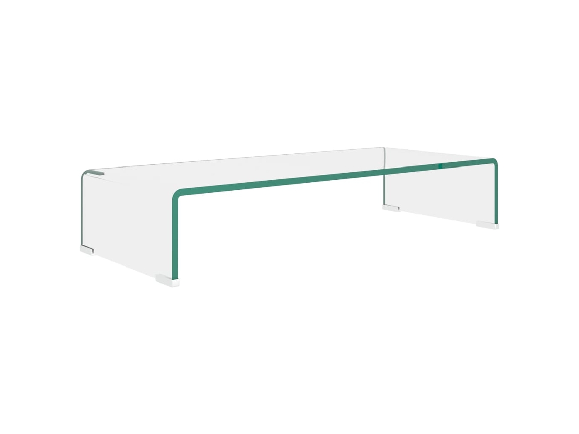 Tv Stand, Tv Stands Vidaxl Transparente Vidro (70 X 30 X 13 Cm)