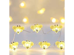 Cordão De Luzes Led, Alimentação Por Bateria, Para Decoração De Casa, Festas, Jardim E Eventos