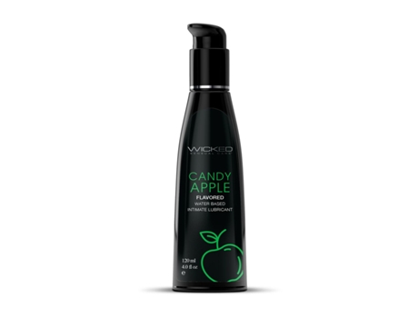 Lubrificante à Base de Água Aqua Candy Apple 120 ml WICKED