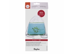 Bolsa de Ginástica com Cordão 42 X 38 Cm Branca Rayher