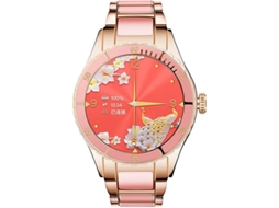Smartwatch Z73, monitoramento de saúde, moda clássica, dual 1.09, relógio inteligente feminino para uso diário, Bestvite (ouro)