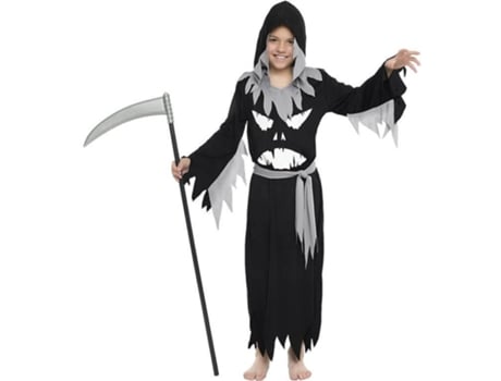 Fato de Menino  Fantasma Infantil (Tam: 10 a 12 Anos)