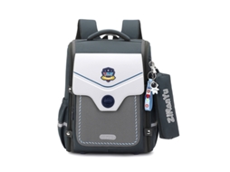 Mochilas Que Protegem A Coluna E Reduzem A Carga Nos Ombros Dos Estudantes.pingente Grande Cinza Para Alunos Do 3º Ao 6º Ano.