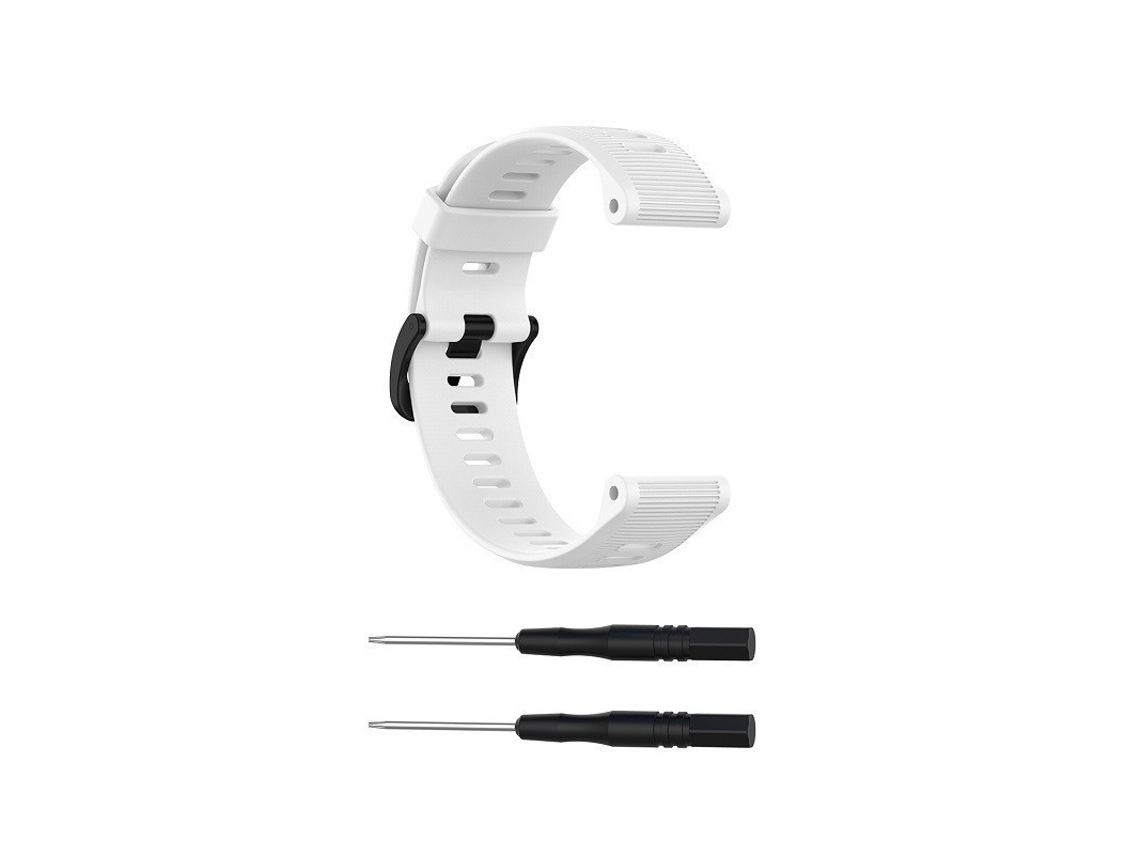 Bracelete para Garmin Instinct Silicone Branco XIAOMOYU
