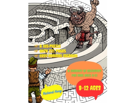 Livro Enchanted Mazes PART1 de Richard Hong (Inglês)