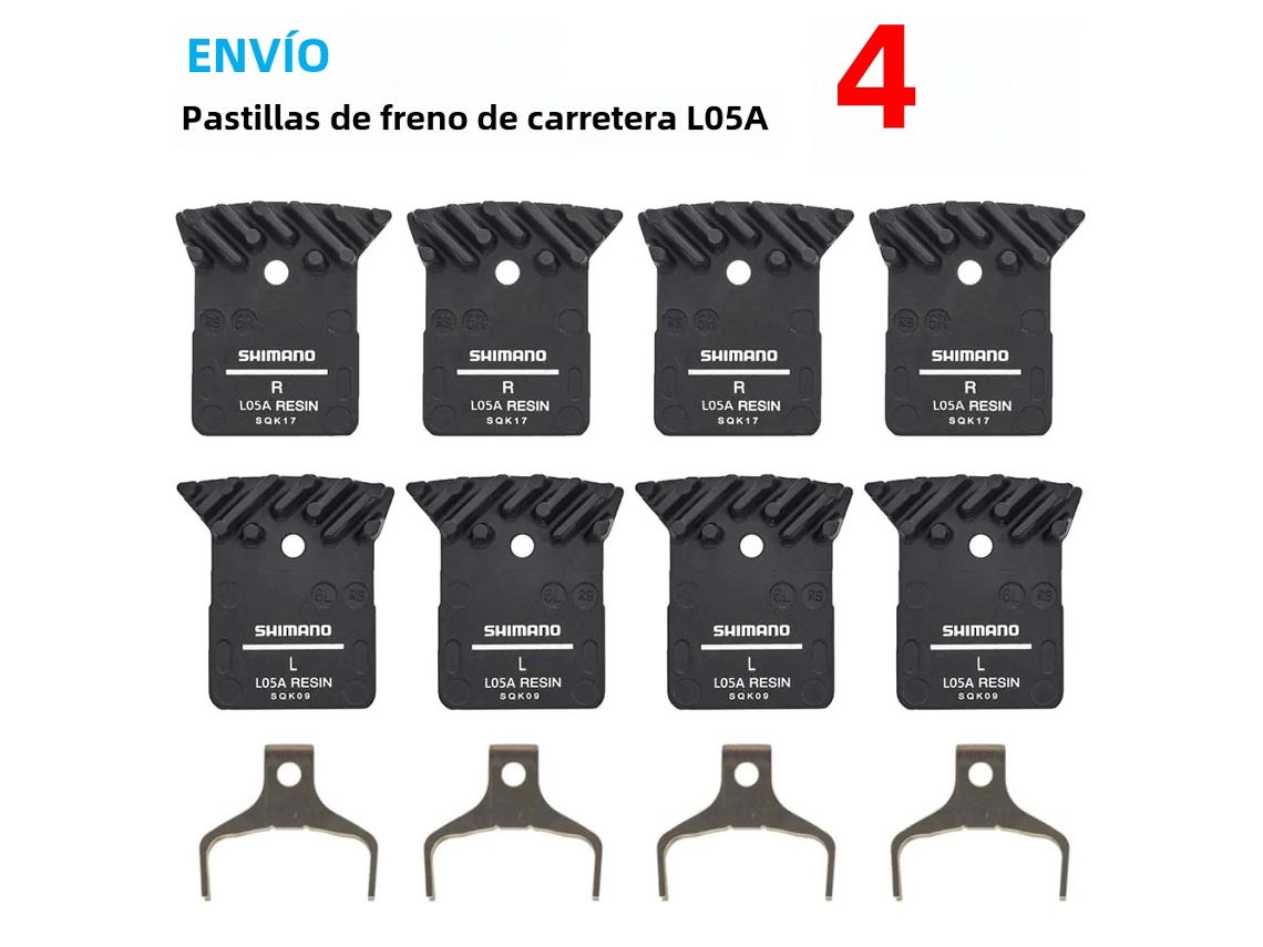 Pastilha De Freio A Disco Shimano L05a Rf Road Resina Ice Techvayotoy