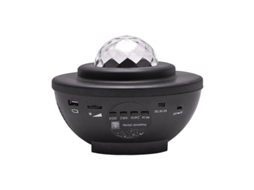 Projetor De Céu Estrelado Led Com Bluetooth Modos De Luz Brilho Ajustável Para Presente