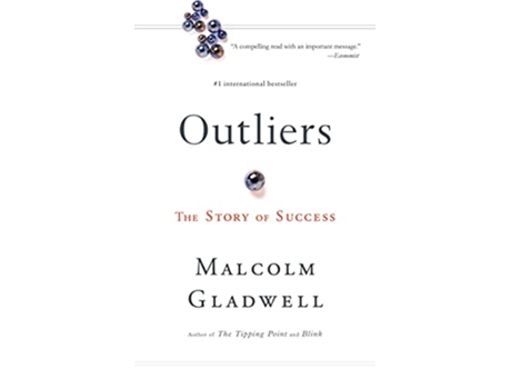 Livro Outliers de Malcolm Gladwell (Inglês - Capa Dura)