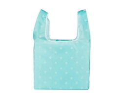 Sacola de Compras Dobrável com Impressão, Sacola de Armazenamento de Grande Capacidade. GOKOCO