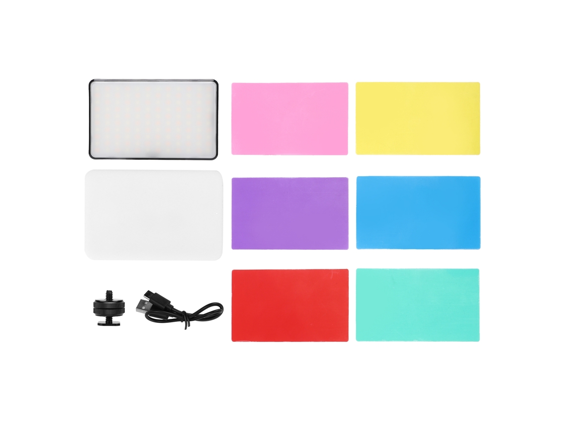 2026 luz de Relleno Led Mini Portátil para Filmagem e Transmissão Ao Vivo Câmera Led