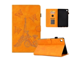 Capa de couro com relevo WeBake Tower para Samsung Galaxy Tab A 8.0 2019 T290