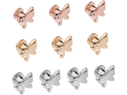 Conjunto De 10 Anéis Decorativos Para Pulseira Relógio Inteligente 38